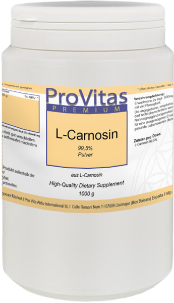 L Carnosin 99.5% 1000g Pulver