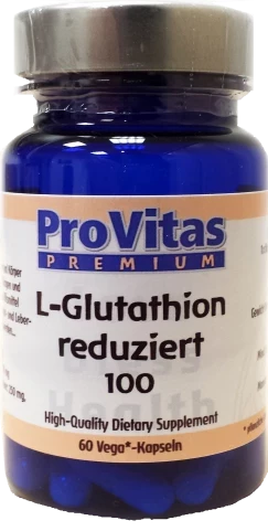 L Glutathione reduced á 100mg 60 vegan capsules