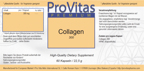 Collagen 300mg 60 Kps