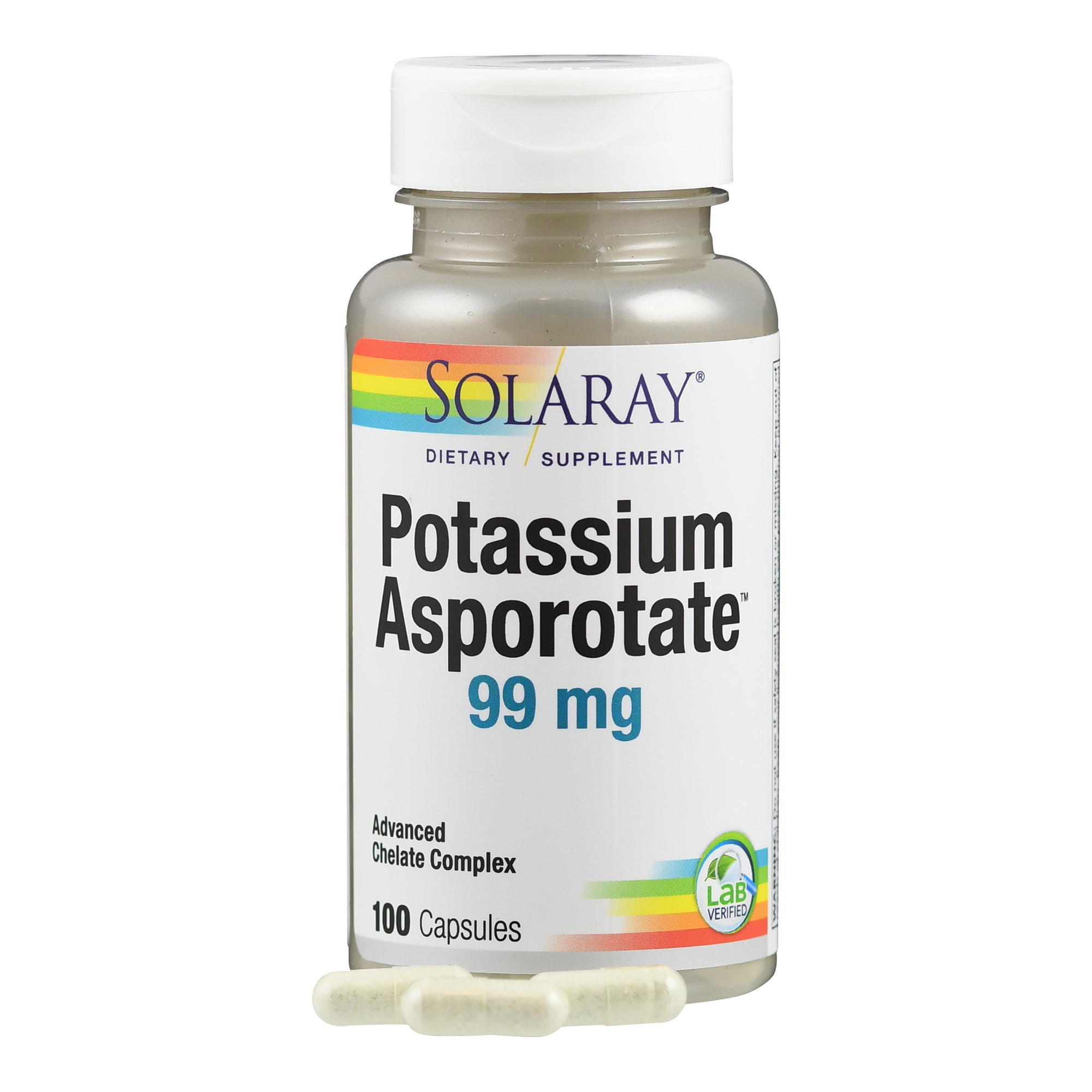 Potassium asporotate 99 mg (potassium) I laboratory tested Complete