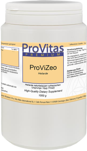 ProViZeo Heilerde 10µ 1000 Gramm Bulk